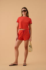 Palma Terry Set Coral