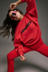 Aerobics Sweatshirt Tulip Red