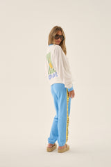 Bananas Oversized Long Sleeve Tee Snow
