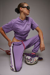 Croissants Bebe Tee Washed Violet