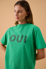 Parisienne Tee Tropical Green