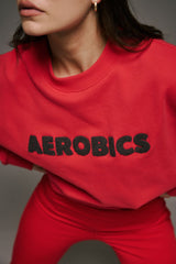 Aerobics Sweatshirt Tulip Red
