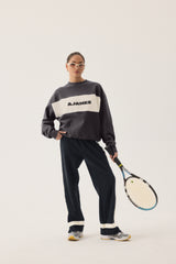 A James Sweatshirt Washed Black