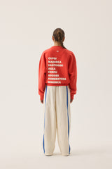 Cin Cin Sweatshirt Coral