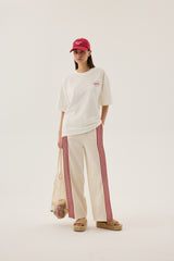 Chillin Oversized Tee Snow