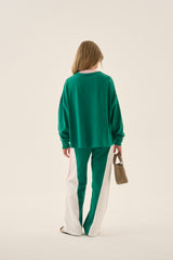 Vacanza Long Sleeve Tee Sea Green