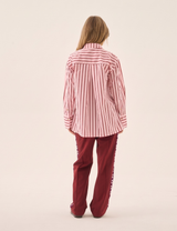 Pomodoro Twill Pant Burgundy