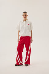 AJ Waffle Short Sleeve Top Snow