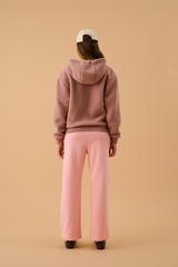 Sherpa Hooded Jacket Blossom