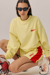 Speedy Sweatshirt Yellow Iris