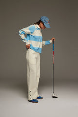 Jeannie Rugby Polo Baltic Sea Stripe