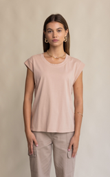 Classic Sleeveless Top Bark