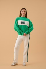 AJ Sweatshirt Tropical Green