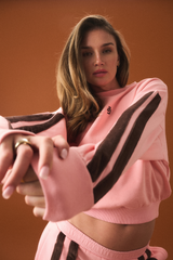 AJ Logo Sweatshirt Rose Quartz