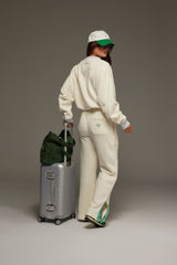 Snap Hem Trackpant Coconut