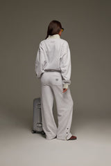 Snap Hem Trackpant Cloud