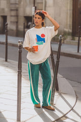Sun Oversized Tee Warm White