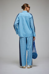 Libby Stripe Shirt Sky Blue Stripe