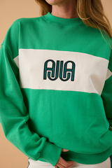 AJ Sweatshirt Tropical Green