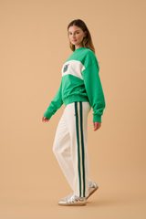AJ Sweatshirt Tropical Green