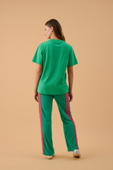 Corfu Terry Pant Emerald Green