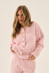 Aimes Shell Cardigan Ballet Pink