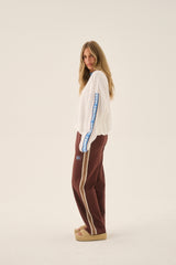 Frutti Oversized Long Sleeve Tee Snow