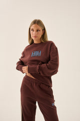AJJA Sweatshirt Espresso
