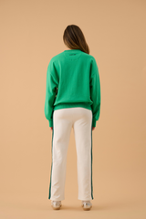 AJ Sweatshirt Tropical Green