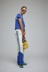 Mi Scusi Baby Tee Ultramarine