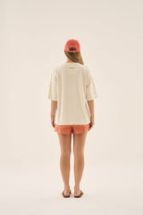 Shells Oversized Tee Natural