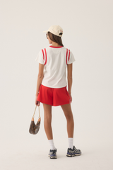 San Juan Baby Tee Snow