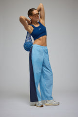 AJ Rib Crop Top Night Sail