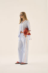AJ Shell Pant Sky Blue