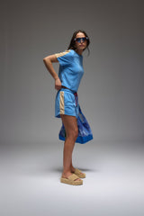 Palma Terry Set Light Cornflower