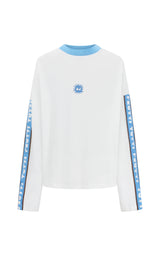 Frutti Oversized Long Sleeve Tee Snow