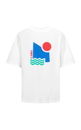 Sun Oversized Tee Warm White