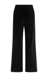 AJ Velour Trackpant Noir