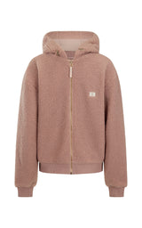 Sherpa Hooded Jacket Blossom
