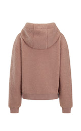 Sherpa Hooded Jacket Blossom