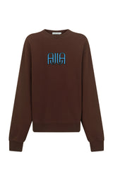 AJJA Sweatshirt Espresso