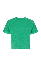 Cruise Terry Top Tropical Green