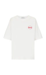 Chillin Oversized Tee Snow