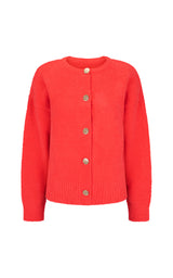 Aime Cardigan Coral