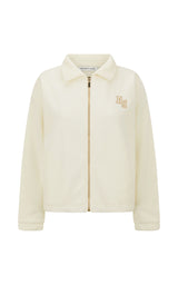 Sherpa Zip Through Jacket Coconut