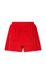 Tropiques Terry Short Apple Red