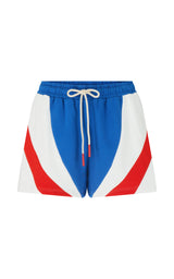 Mallorca Track Short Spanish Blue