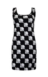 Golden Sun Dress Noir