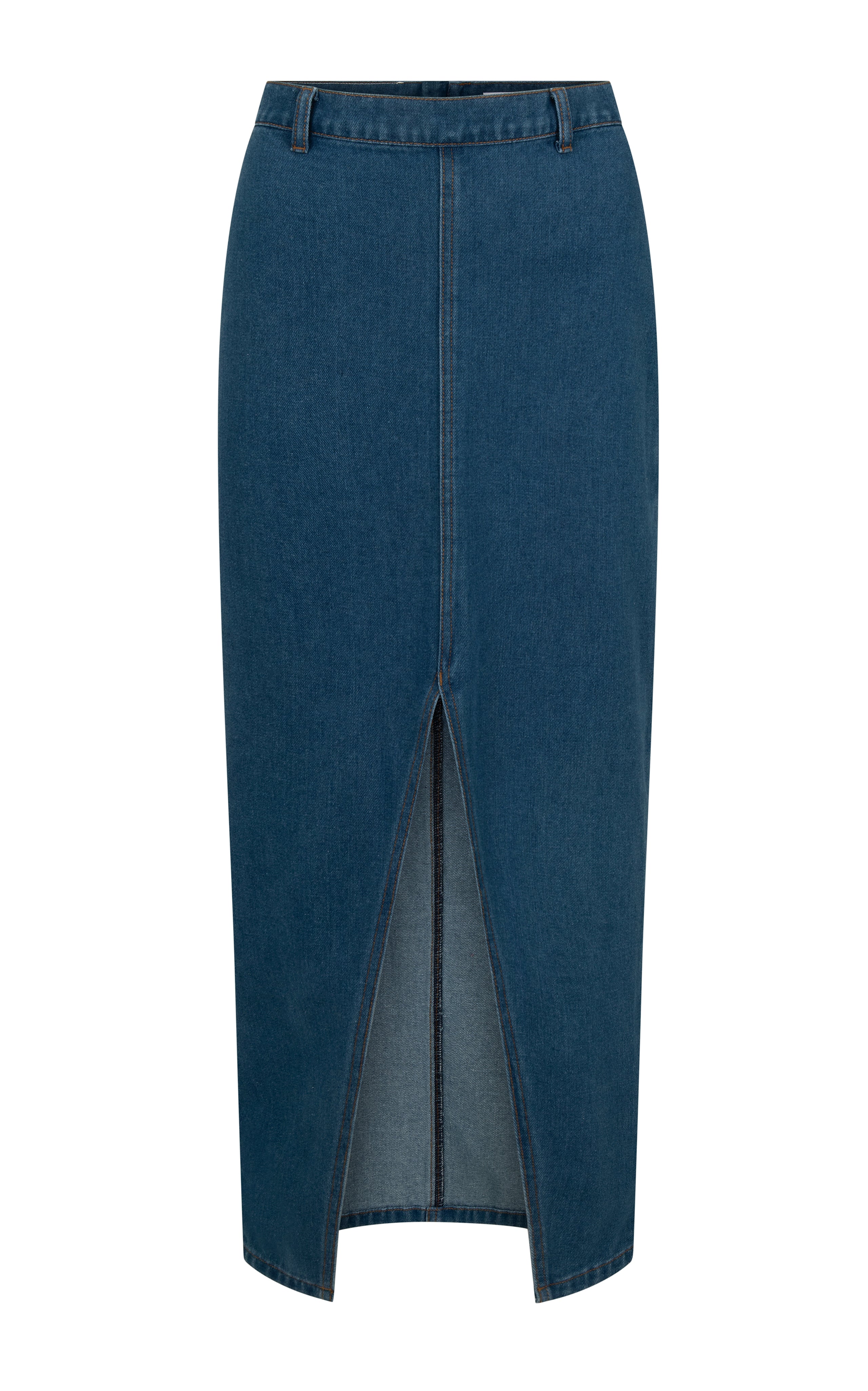 Blue denim on sale skirt river island