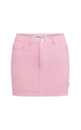 Summa Denim Skirt Peony